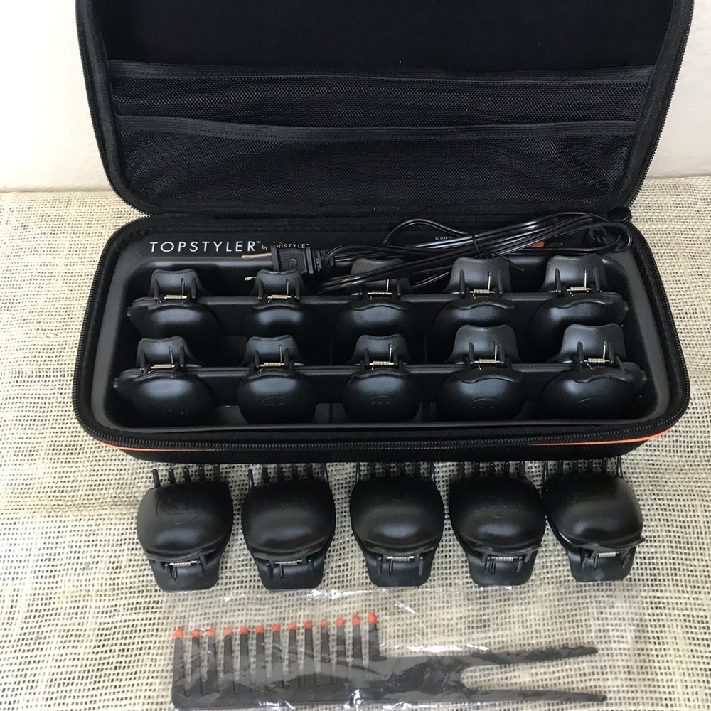 Instyler Topstyler Heated Ceramic Styling Shells NWOT